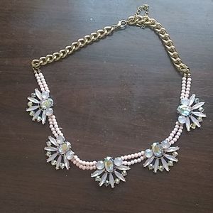 Pretty pink small beads necklace